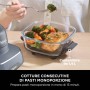 Ninja CRISPi Singolo 3,8 L 1700 W Friggitrice ad aria calda Blu, Grigio, Trasparente (FN101EUGY)