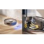 Shark RV2800YEEU aspirapolvere robot 0,3 L Nero, Argento