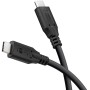 Goobay 74192 cavo USB USB4 Gen 2x2 1,5 m USB C Nero