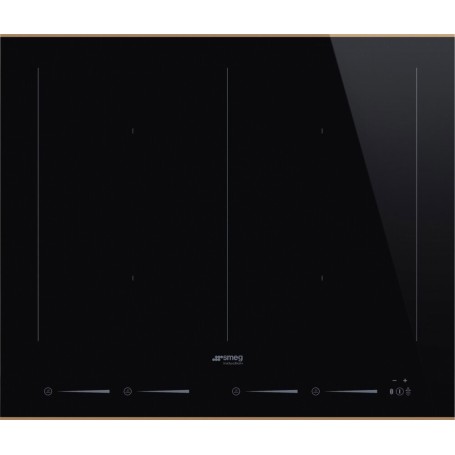 Smeg Design SIM6644R Dolce Stil Novo Piano cottura cm. 60 - vetroceramica nero