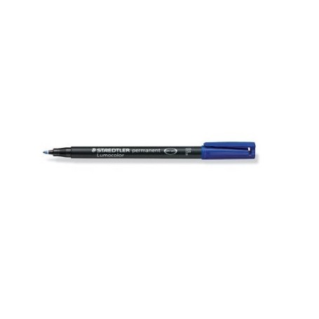 Staedtler 318-3 marcatore permanente Tipo di punta Blu 10 pz (318-3)