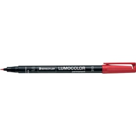 Staedtler 313-2 marcatore permanente Tipo di punta Rosso 10 pz (313-2)