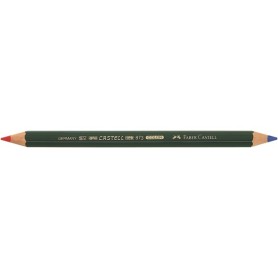 Faber-Castell Castell Color 873 pastello colorato Blu, Rosso 1 pz (117500)