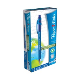 Papermate Flexgrip Ultra Blu Penna a sfera retrattile a clip Medio 12 pz (S0190433)