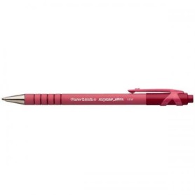 Papermate Flexgrip Ultra Rosso Penna a sfera retrattile a clip Medio 12 pz (S0190413)