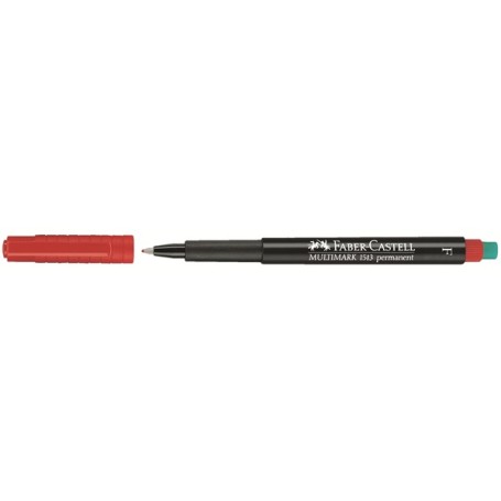Faber-Castell Multimark marcatore permanente Rosso 1 pz (151321)