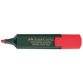 Faber-Castell 154821 evidenziatore 1 pz Punta smussata Rosso (154821)
