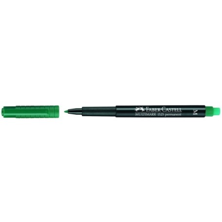 Faber-Castell 152563 marcatore permanente Verde 1 pz (152563)
