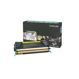 Lexmark C734A1YG cartuccia toner 1 pz Originale Giallo (C734A1YG)