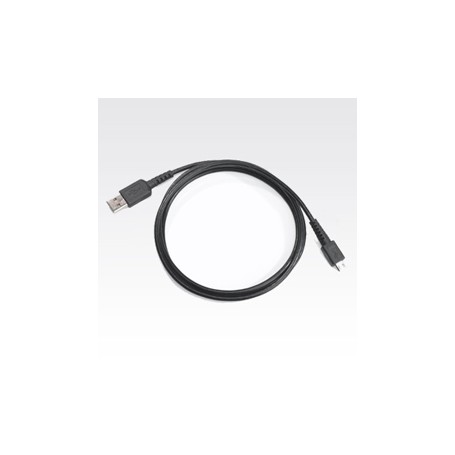 Zebra Micro USB sync cable cavo USB Nero (25-124330-01R)