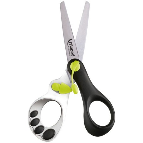 Maped 037910 forbici da cancelleria Universale Taglio a zig zag Nero, Verde, Bianco (037910)