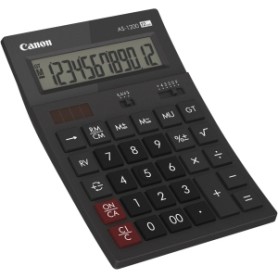 Canon AS1200HB calcolatrice Desktop Calcolatrice di base Grigio (4599B001)