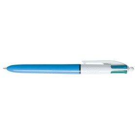BIC 4 Colours Nero, Blu, Verde, Rosso Penna a sfera retrattile a clip Medio 1 pz (982866)