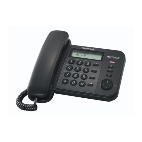 Panasonic KX-TS560EX1B telefono Identificatore di chiamata Nero (KX-TS560EX1B)