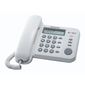Panasonic KX-TS580EX1 Identificatore di chiamata Bianco (KX-TS580EX1W)