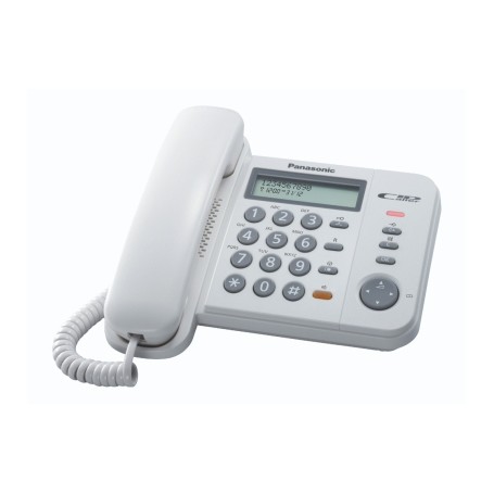 Panasonic KX-TS580EX1 Identificatore di chiamata Bianco (KX-TS580EX1W)