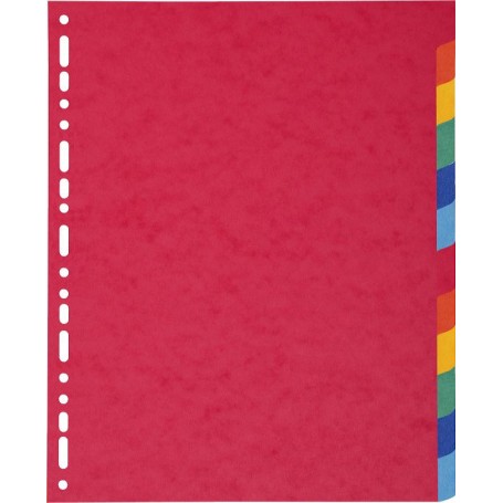 Exacompta 2412E divisore Multicolore (2412E)