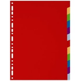 Exacompta 4912E divisore Multicolore (4912E)