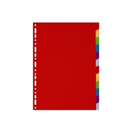 Exacompta 4912E divisore Multicolore (4912E)