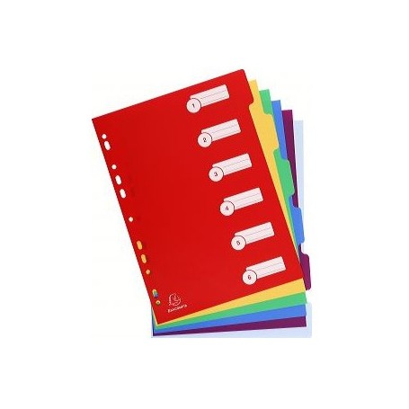 Exacompta 4906E divisore Trasparente 1 pz (4906E)