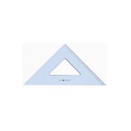 ARDA Squadra 45° 35 cm Linea Uni Polistirolo Trasparente (28735SSA)
