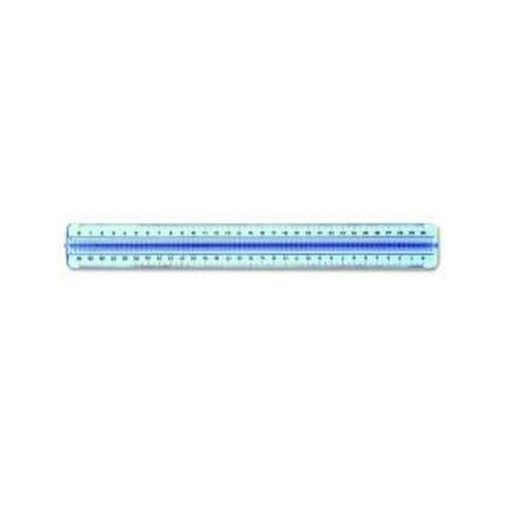 ARDA Triplodecimetro 30cm Linea Uni 300 mm Polistirolo Trasparente (50130SSA)