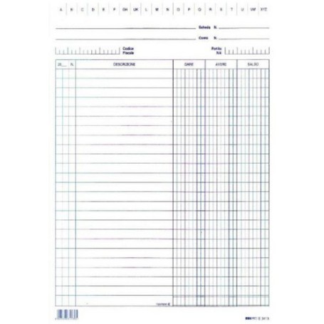 Edipro E3413BL modulo e libro contabile (E3413BL)