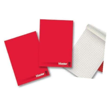 Pigna Master quaderno per scrivere Rosso (0208521BI)