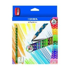 Lyra Groove Slim pastello colorato 24 pz (L2821240)