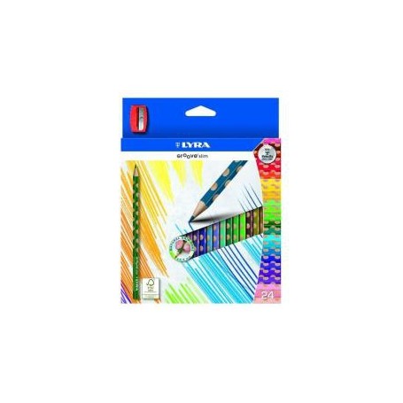 Lyra Groove Slim pastello colorato 24 pz (L2821240)