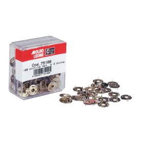 Molho Leone Metal pins Acciaio inossidabile (75100)