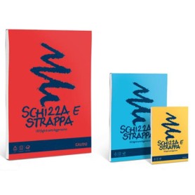 Favini Schizza e strappa quaderno per scrivere A5 150 fogli Bianco (A200705)