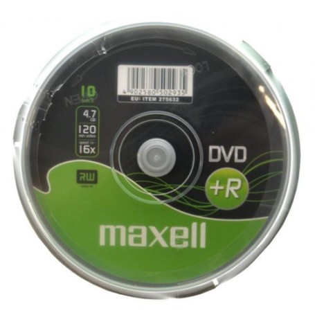 Maxell M160 DVD vergine 4,7 GB DVD+R 10 pz (275632)