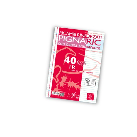 Pigna Ricambi Pignaric A4 Rinforzato 40 Fogli (02194591R)