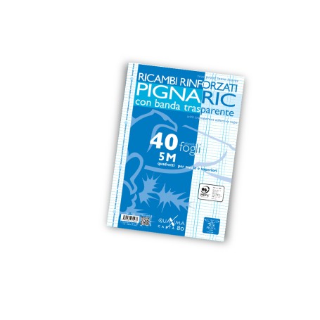 Pigna Ricambi Pignaric A4 Rinforzato 40 Fogli (02194595M)