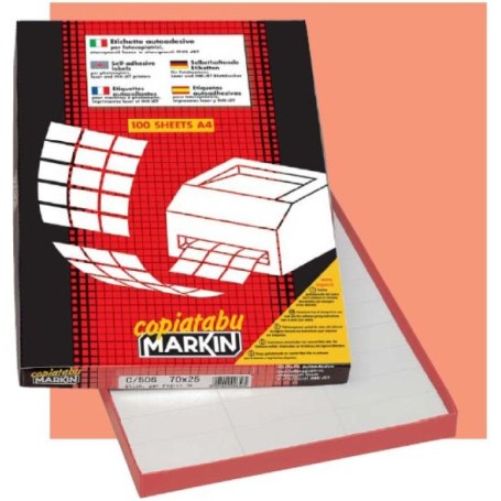 Markin 210A408 etichetta per stampante Bianco (210A408)