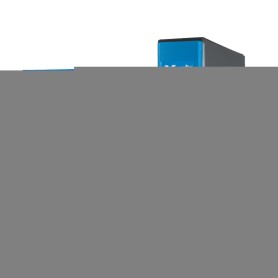 Esselte EUROFILE raccoglitore ad anelli Blu (390755910)