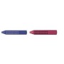 Faber-Castell 187101 gomma per cancellare Blu, Grigio, Rosso 10 pz (187101)
