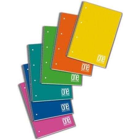 Blasetti One Color quaderno per scrivere A5 80 fogli Multicolore (2937)