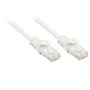 Lindy RJ-45/RJ-45 Cat6 3m cavo di rete Bianco U/UTP (UTP) (48204) (LINDY48204) (48204-LND)