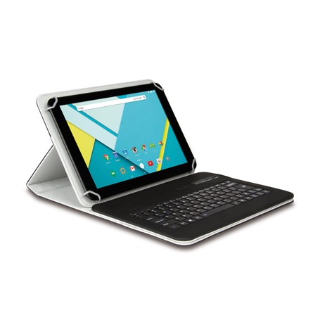 Hamlet Universal Cover 101 KBT2 custodia universale con tastiera bluetooth removibile per tablet da 19,1'' (XPADCV101KBT2)