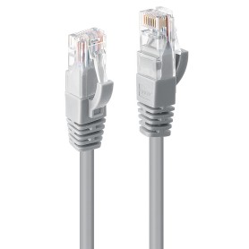Lindy 48001 cavo di rete Grigio 0,5 m Cat6 U/UTP (UTP) (48001) Lindy 48001 cavo di rete Grigio 0,5 m Cat6 U/UTP (UTP) (48001)