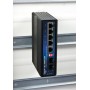 ALLNET 134037 Non gestito Gigabit Ethernet (10/100/1000) Supporto Power over Ethernet (PoE) Nero (ALL-SWI8142BP)