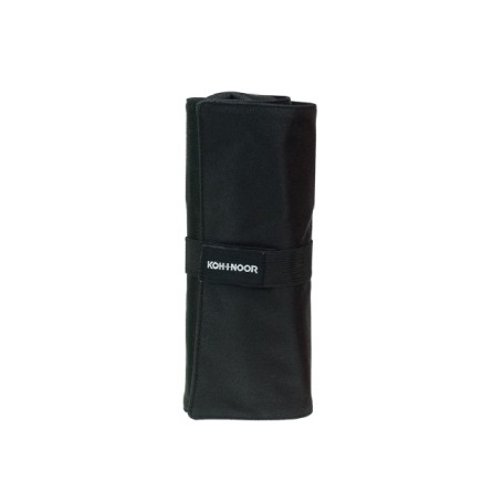 Koh-I-Noor DJTB-24 astuccio per matita Astuccio portamatite Tessuto Nero (DJTB-24)