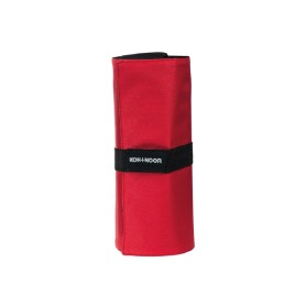 Koh-I-Noor DJTR-24 astuccio per matita Astuccio portamatite Tessuto Rosso (DJTG-24)