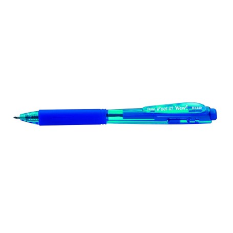 Pentel Feel-it! WOW! Blu Penna a sfera retrattile a clip 12 pz (BX440-CI)