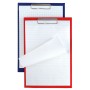 SEI Rota 293033 portablocco A4 Cartone, PVC Rosso (29303312)