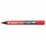 Pilot Permanent Marker 100 evidenziatore 1 pz Punta sottile Rosso (002707)