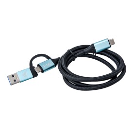 i-tec C31USBCACBL cavo USB 1 m USB 3.2 Gen 1 (3.1 Gen 1) USB C Nero, Blu (C31USBCACBL) i-tec C31USBCACBL cavo USB 1 m USB 3.2 Gen 1 (3.1 Gen 1) USB C Nero, Blu (C31USBCACBL)