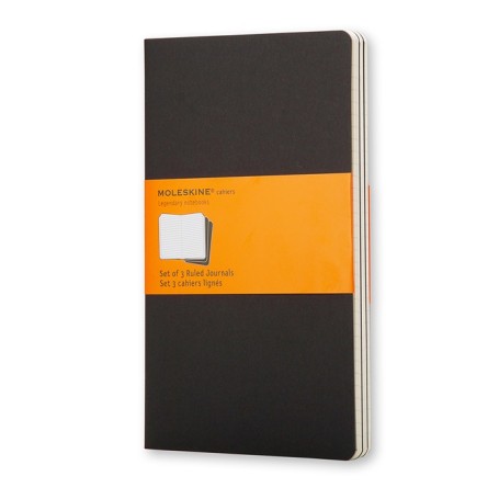 Moleskine Cahier quaderno per scrivere 80 fogli Nero (QP316)